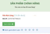 Chứng thực nguồn gốc các Sản phẩm Yến Sào của Bảo Yến Đà Thành